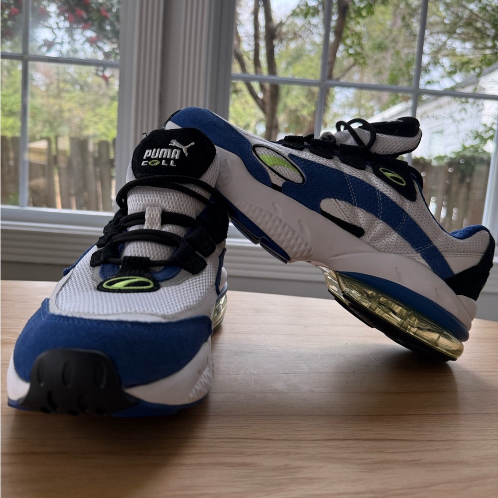 Puma Cell Athletic Sneakers | Blue White Black | Men’s US 11.5 | Like New
